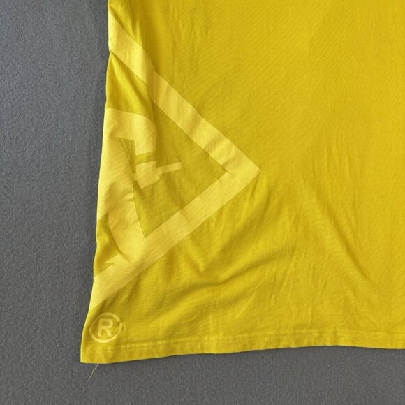 Terra Construction Heavy Cotton Yellow Work T-Shirt Workwear Men’s XL Carhartt - Picture 9 of 11